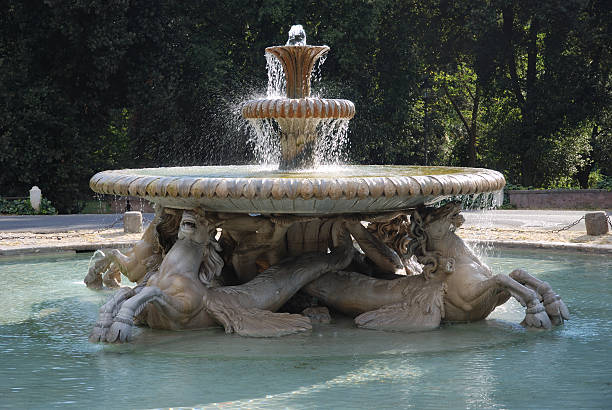 istock Sea houres Fountain, Borghese gardens 148224456