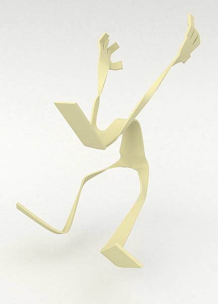 istock Paperman, Jump Landing 148224694