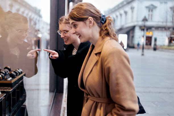 istock Window shopping in the city 1482250104
