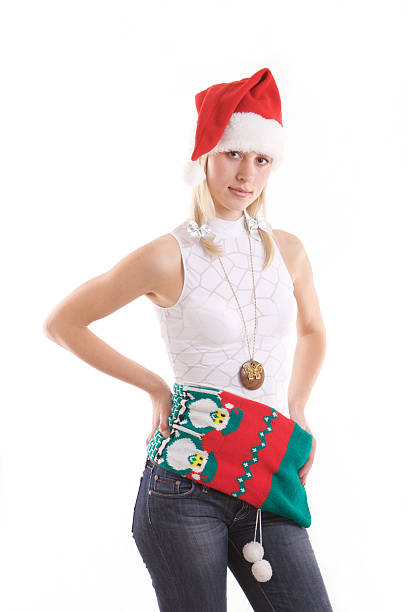 istock Christmas girl 148225327