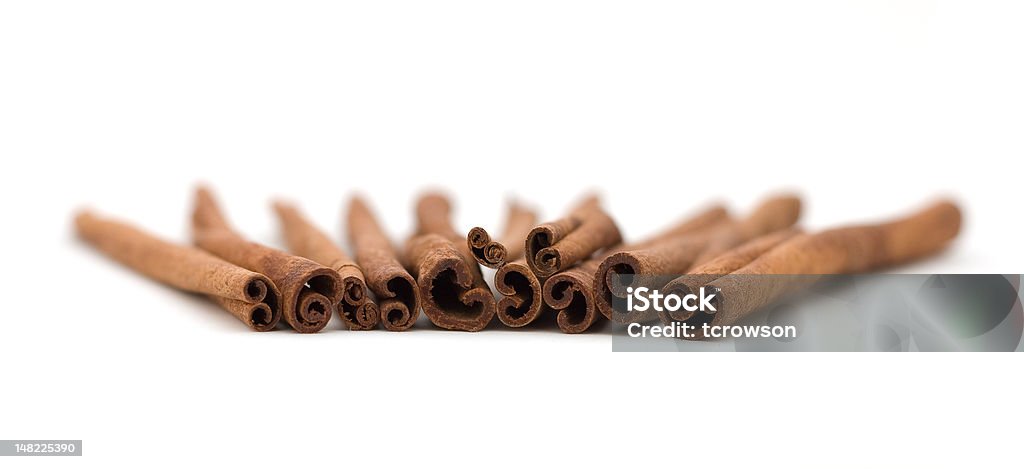 Cinnamon Sticks Horizontal shot of cinnamon sticks Brown Stock Photo