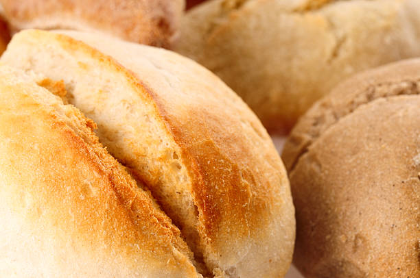 White Bread Specialty Closeup stock photo