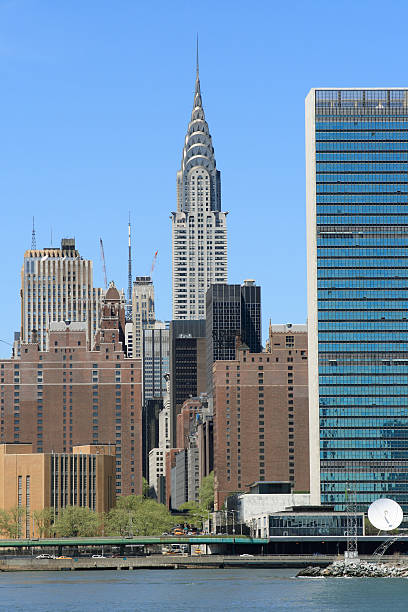 istock Midtown Manhattan skyline on a Clear Blue Day 148225640
