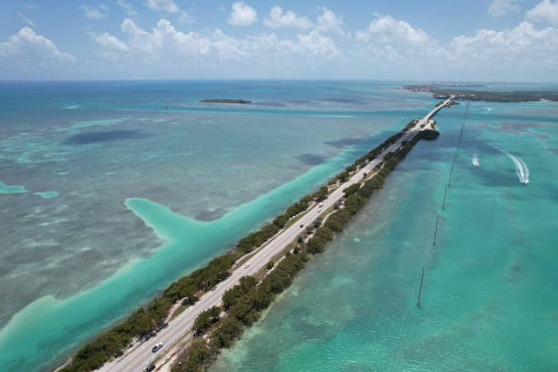 istock Aerial View from over the Florida Keys 1482256405