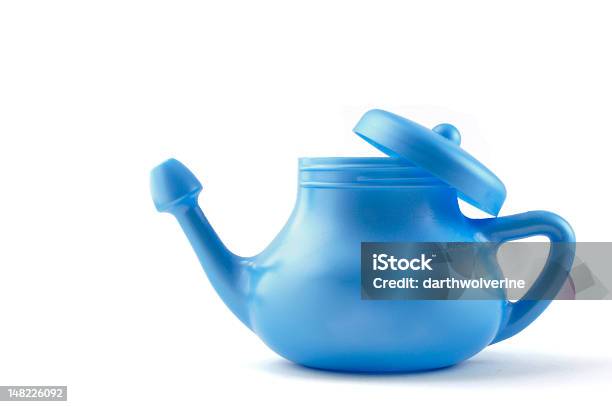 Modern Neti Pot Plastics Stock Photo - Download Image Now - Washing, Alternative Medicine, Alternative Therapy
