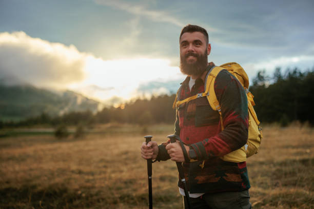 istock Young adult male hiker. 1482261850