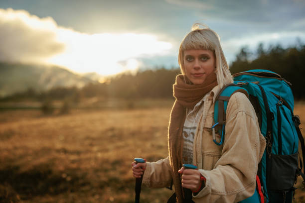 istock Young adult female hiker. 1482261874