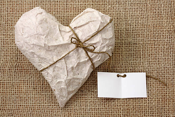 istock Heart in Wrapping Paper 148226410