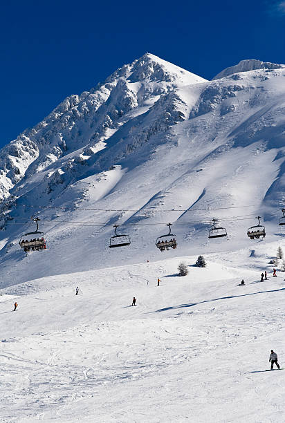 istock Ski resort Les Arcs. France 148226869