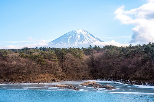 World Heritage Mount Fuji in Japan.