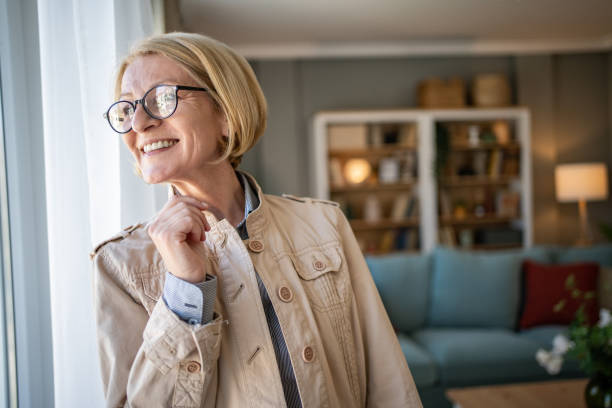 istock Mature beautiful woman 1482268889