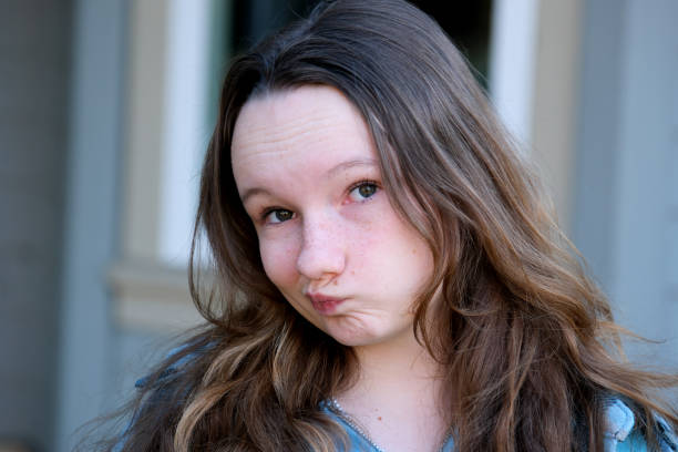 istock Nervous insecure young woman looking aside feeling fear uncertainty worried scared biting nails, stressed shy doubtful teen girl student anxious about problem isolated on street background 1482270938