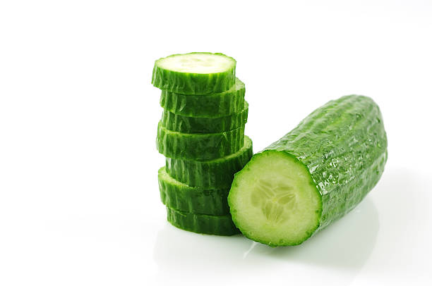 Cucumber Slices stock photo