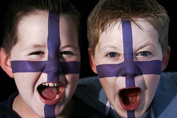 istock Young Finnish Football Supporters 148227538