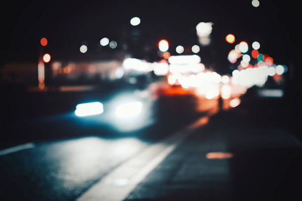 istock Cityscape and blur landscape at night 1482284755