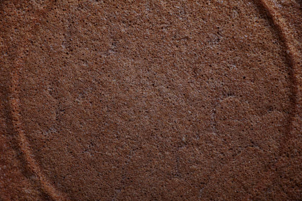istock Delicious homemade sponge cake as background, closeup 1482284762