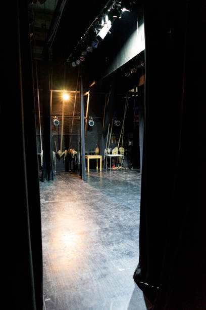 istock Side view of a theater stage 1482285694