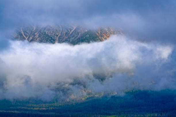 Rocky Mountain views in Jasper National Park