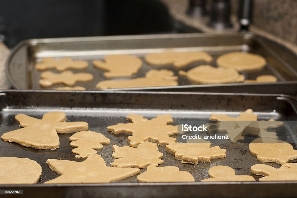 Weihnachten Lebkuchen Cookies - Lizenzfrei Backen Stock-Foto