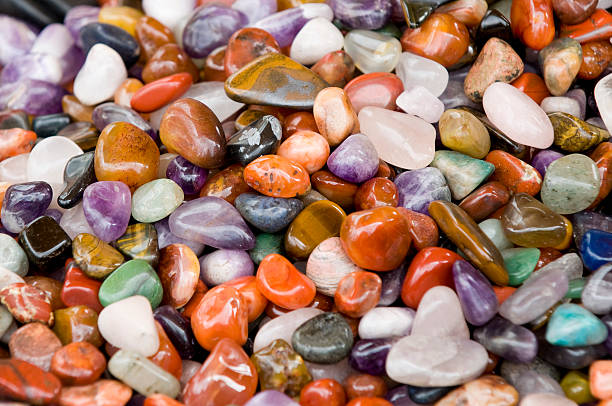 Pebbles stock photo