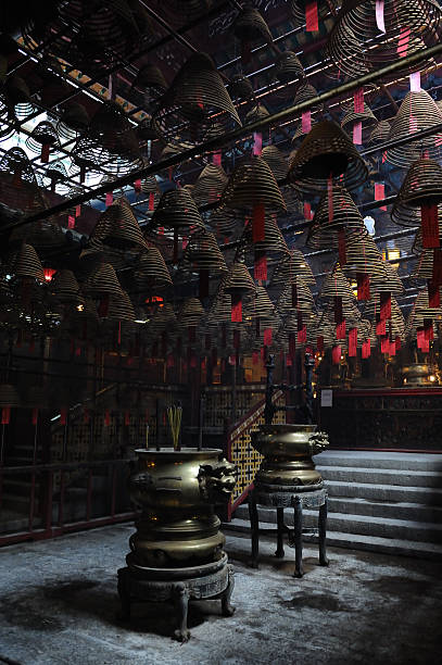 istock Hong Kong Man Mo Temple (Inside view) 148229703