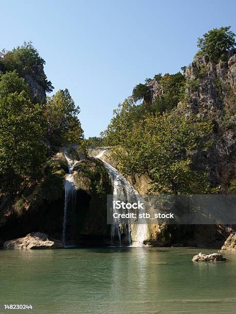 Natural Waterfall Stock Photo - Download Image Now - Color Image, Nature, No People