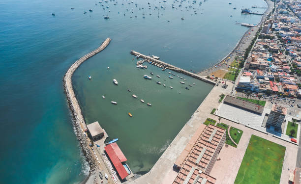 istock Punta Callao Peru. Aerial view. Panoramic view. 1482304715