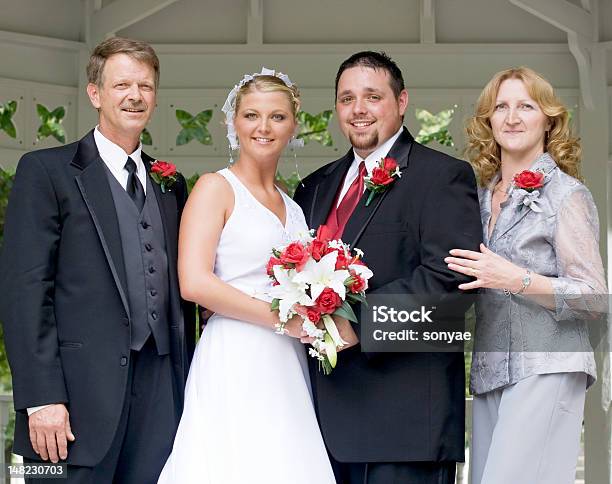 Wedding Day Portrait Stock Photo - Download Image Now - Daughter, Wedding, Adult