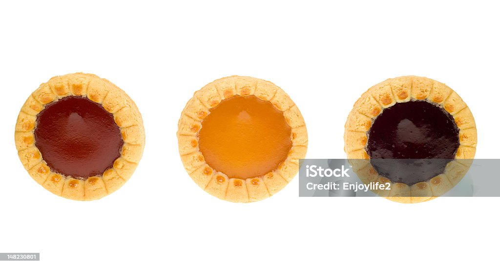 Isoliert, Obst-Kuchen - Lizenzfrei Bunt - Farbton Stock-Foto