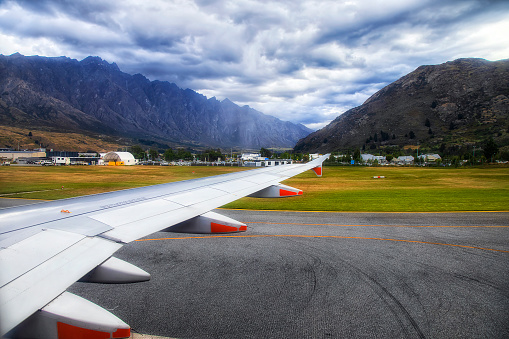 NZ AirPlane Runway landing
