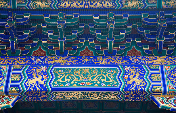 istock Dragon Phoenix Details Temple of Heaven 148231042