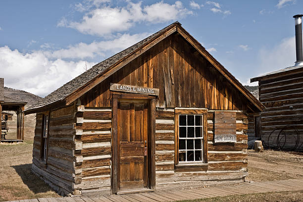 istock Lands & Mining Office in Montana Ghost Town 148231170