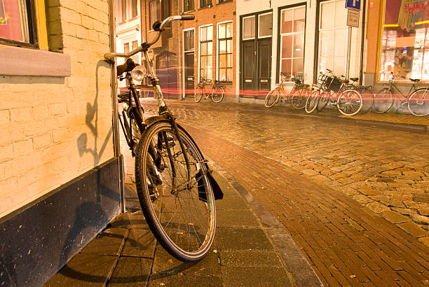 istock Old street by night 148231234