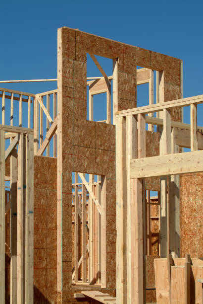istock View of Wood Frame at a New Home Construction Site 1482313801