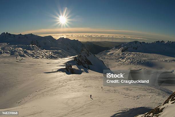 Ski Touring Franz Josef Glacier Neuseeland Stockfoto und mehr Bilder von Abenteuer - Abenteuer, Aktivitäten und Sport, Bergsteigen