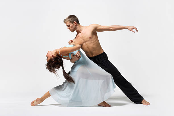 dançarinos - jazz ballet imagens e fotografias de stock