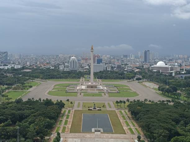 istock Icon of Jakarta 1482323343
