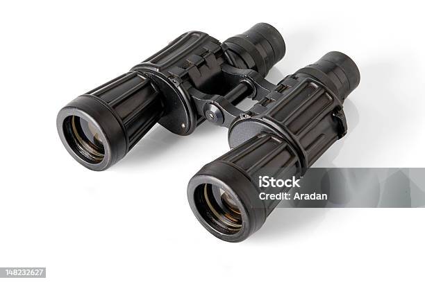 Big Binoculars Stock Photo - Download Image Now - Binoculars, Black Color, Cut Out