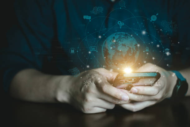 istock Business technology, Business worldwide connection, technology and internet cooperation, digital data access, Digital communication, online website. 1482326493