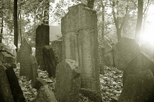 istock Jewish cementary in Prague 148232918