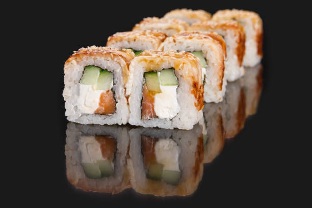 istock Japanese food menu. roll CANADA 1482330176