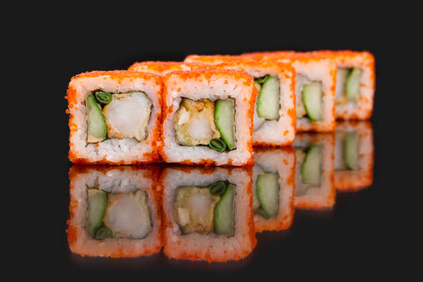 istock Japanese food menu. roll CALIFORNIA 1482330269