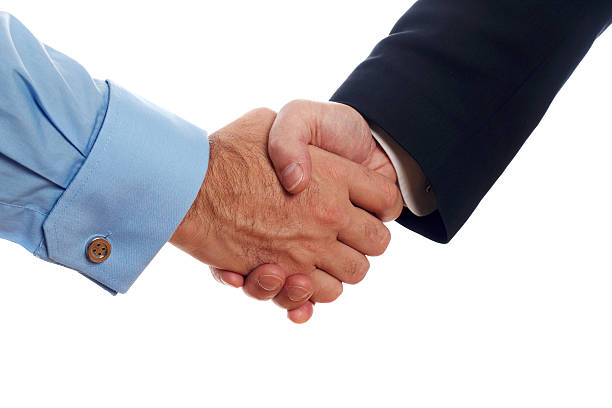 Business Handshake stock photo