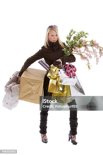 Christmas Shopping Stock Photo - Download Image Now - 14-15 Years, Adolescence, Adult