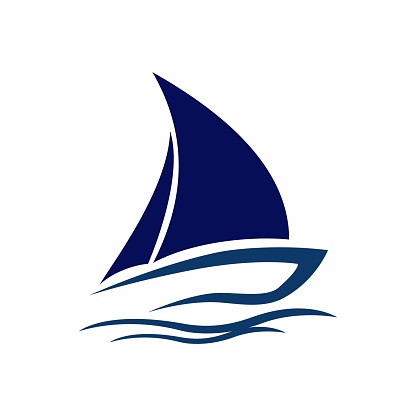 sailing vector logo