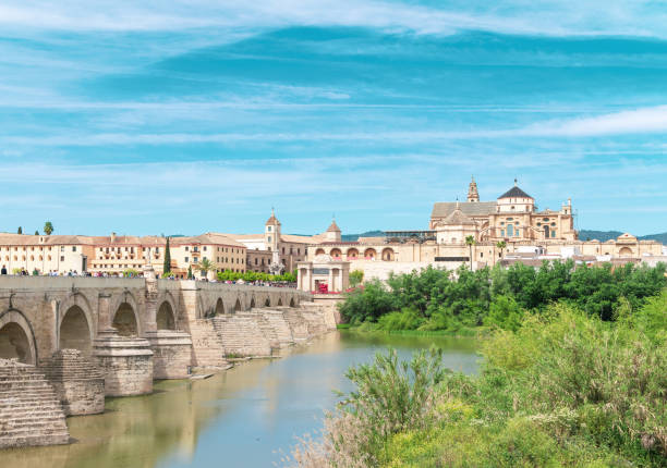 istock Cordoba city landscape with ancient bridge in Spain 1482368691