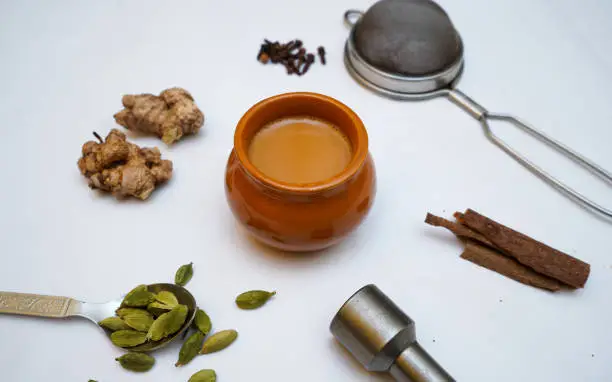 Photo of Masala chai or kulhad chai