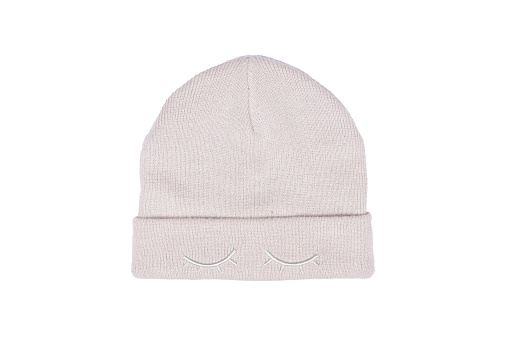 winter hat isolated on white background