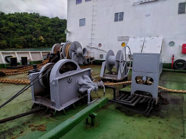 istock Anchorage of the ship ferry 1482403105