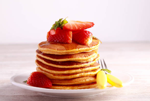 istock Sweet potato pancakes with honey 1482406053